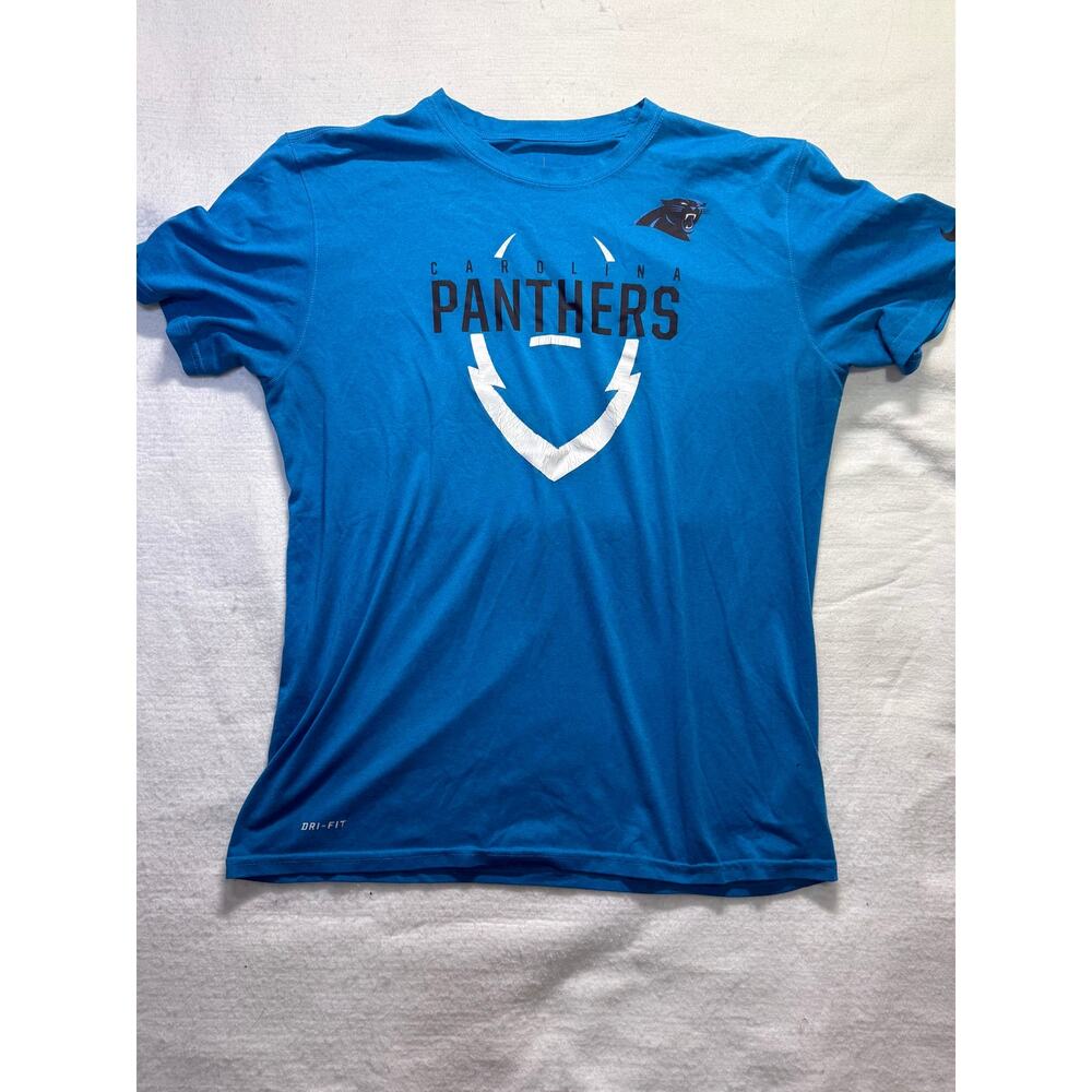 Nike NFL Team Apparel Carolina Panthers Dri-FIT T-Shirt (Size Large)